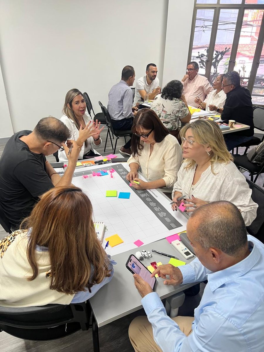 Sesión de diagnóstico estratégico con equipo directivo